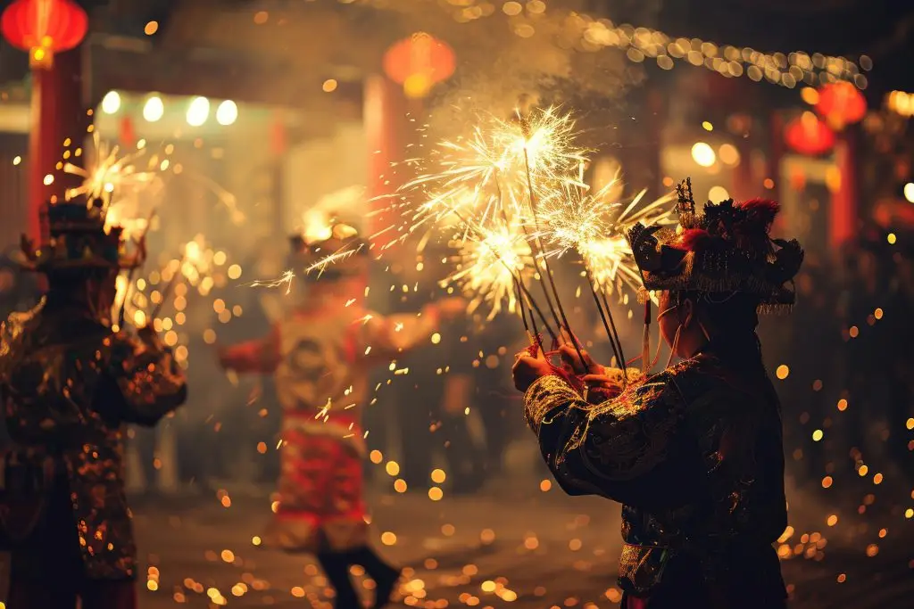 Photo celebration du nouvel an chinois